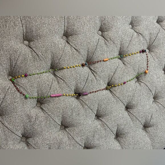 Vintage Long Beaded‎ Necklace - Picture 7 of 8
